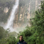 Exploring the 5th tallest waterfall in the world in the peruvian jungle, Yumbilla, Amazonas